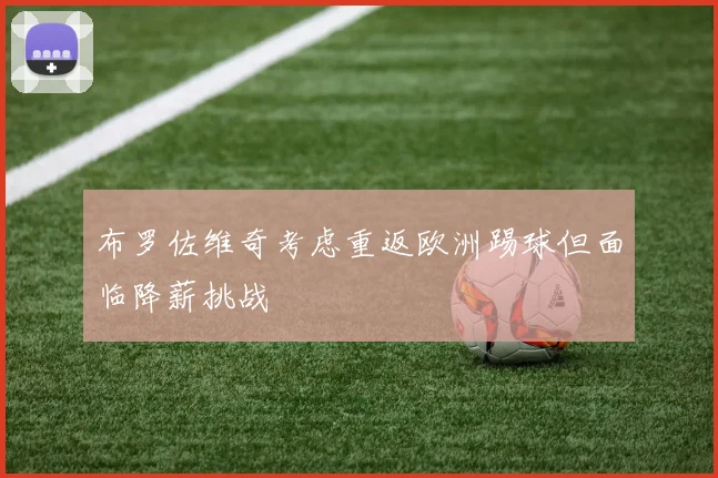 布罗佐维奇考虑重返欧洲踢球但面临降薪挑战